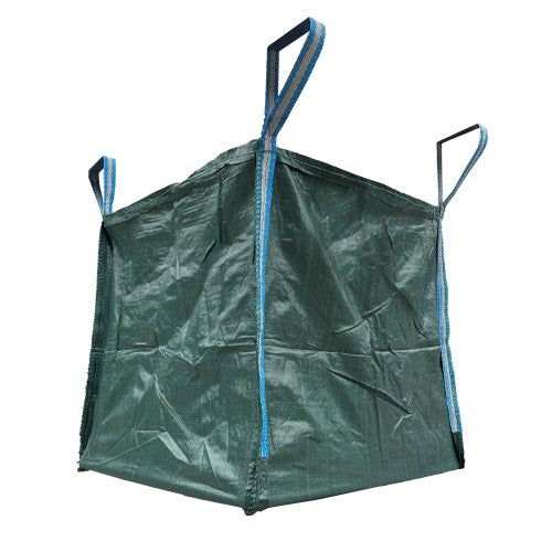 Garden Friendly FIBC Bulk Bag Plain Green - 80x80x80cm