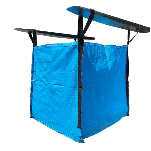FIBC Bulk Bag Plain Blue - 85x85x85cm