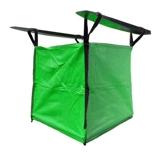 FIBC Bulk Bag Plain Green - 85x85x85cm