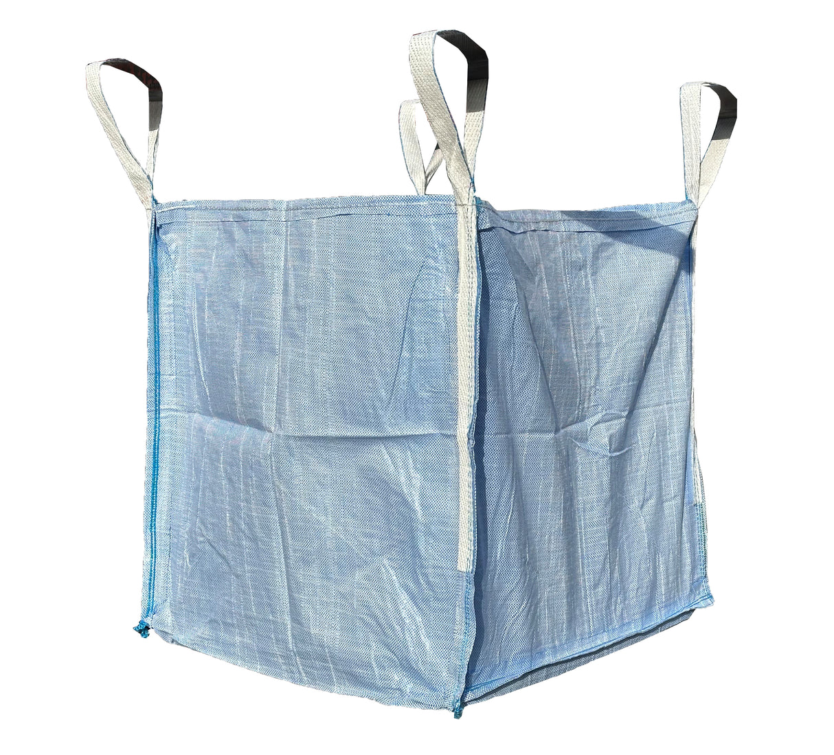 FIBC Bulk Bag Budget Blue - 80x80x80cm