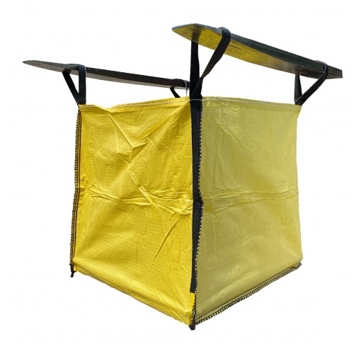 FIBC Bulk Bag Plain Yellow - 85x85x85cm