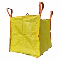 FIBC Bulk Bag Plain Yellow - 85x85x85cm