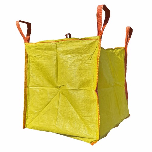 FIBC Bulk Bag Plain Yellow - 85x85x85cm