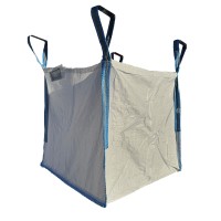 Multi Trip FIBC Bulk Bag Plain White - 85x85x85cm