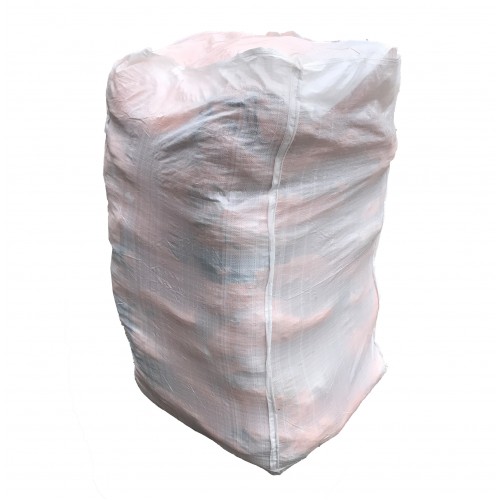 Plain White Botany Bags For Textiles - 72x72x137cm