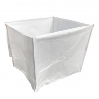 Plain White Botany Box Liner Bags - 76x76x94cm