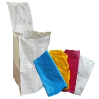 Plain White, Red, Yellow or Blue Botany Bale/Box Bags - 69x69x137cm